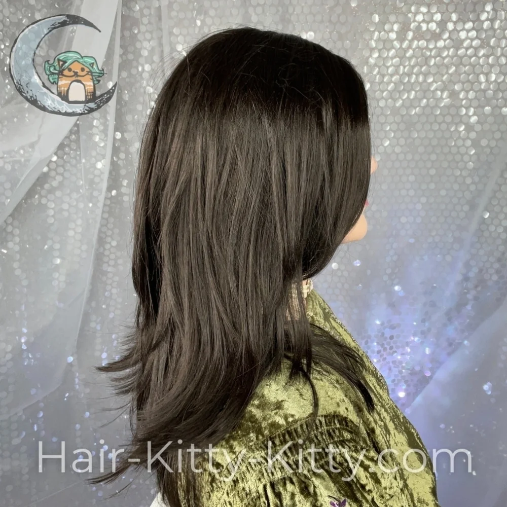Meghan Mono Wig by Wigs Forever (CysterWigs)  - (color - Black Magic)